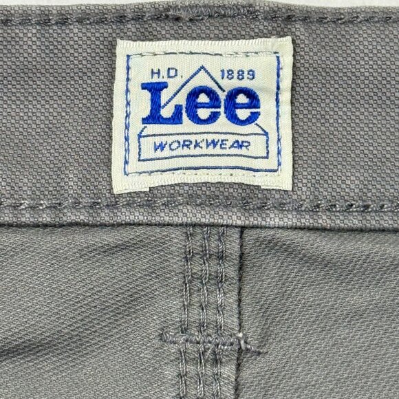 Lee Workwear Men's Painters Grey Pocket Tool Heavy Duty Carpenter Shorts 46 NWT - Picture 5 of 11